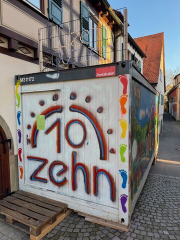 Barfußschuh Outlet Container