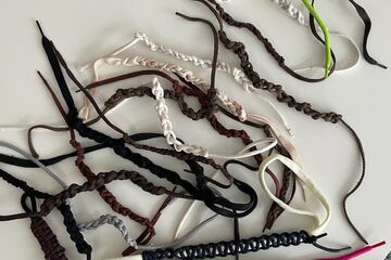 Schnürsenkel Armbänder